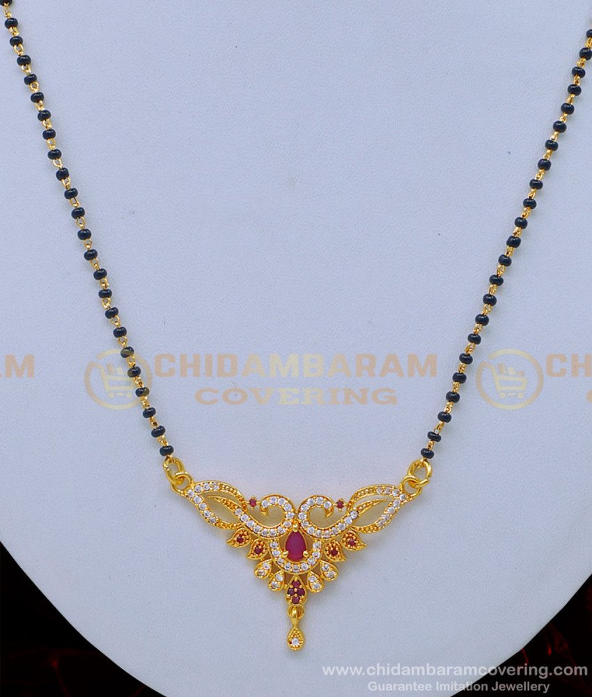 black beads chain, short mangalsutra, gold mangalsutra, new model mangalsutra, traditional mangalsutra, indian mangalsutra, indian thali, nallapusalu, 