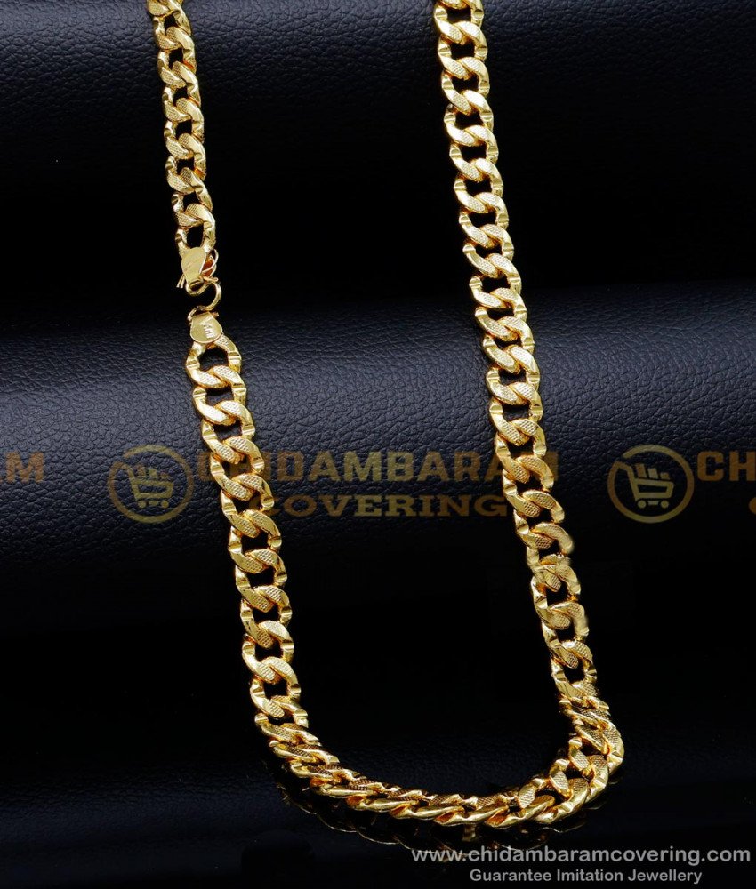 gold plated chain, gold plated chain with guarantee, lifetime guarantee gold plated jewelry india, gold plated chain for men, chain for men, chain design, chain design for men, covering chain, gold chain design, gold chain design gents, gold chain designs male