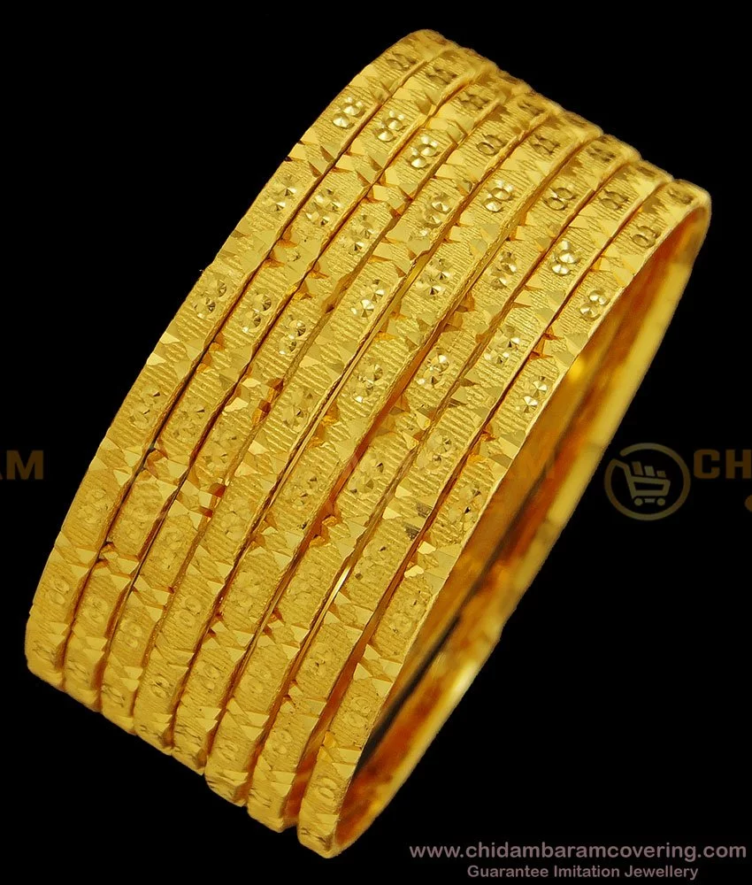 Gold bangles south indian on sale designs