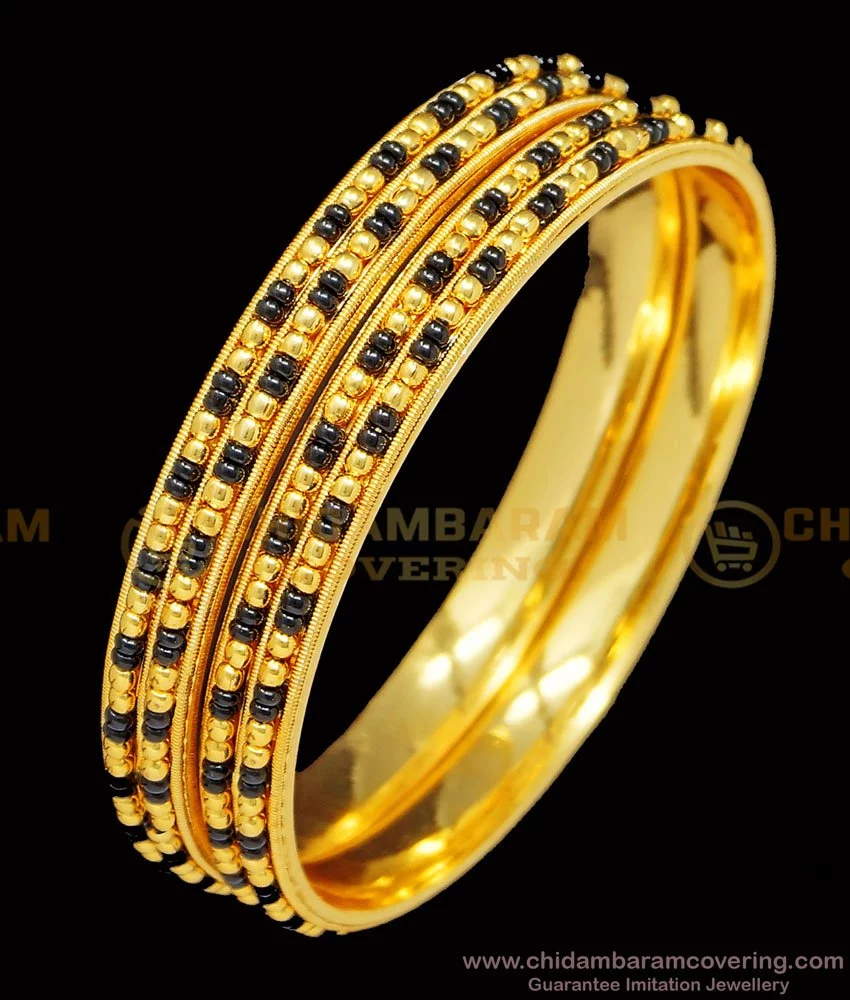 Karimani bangles sales in gold