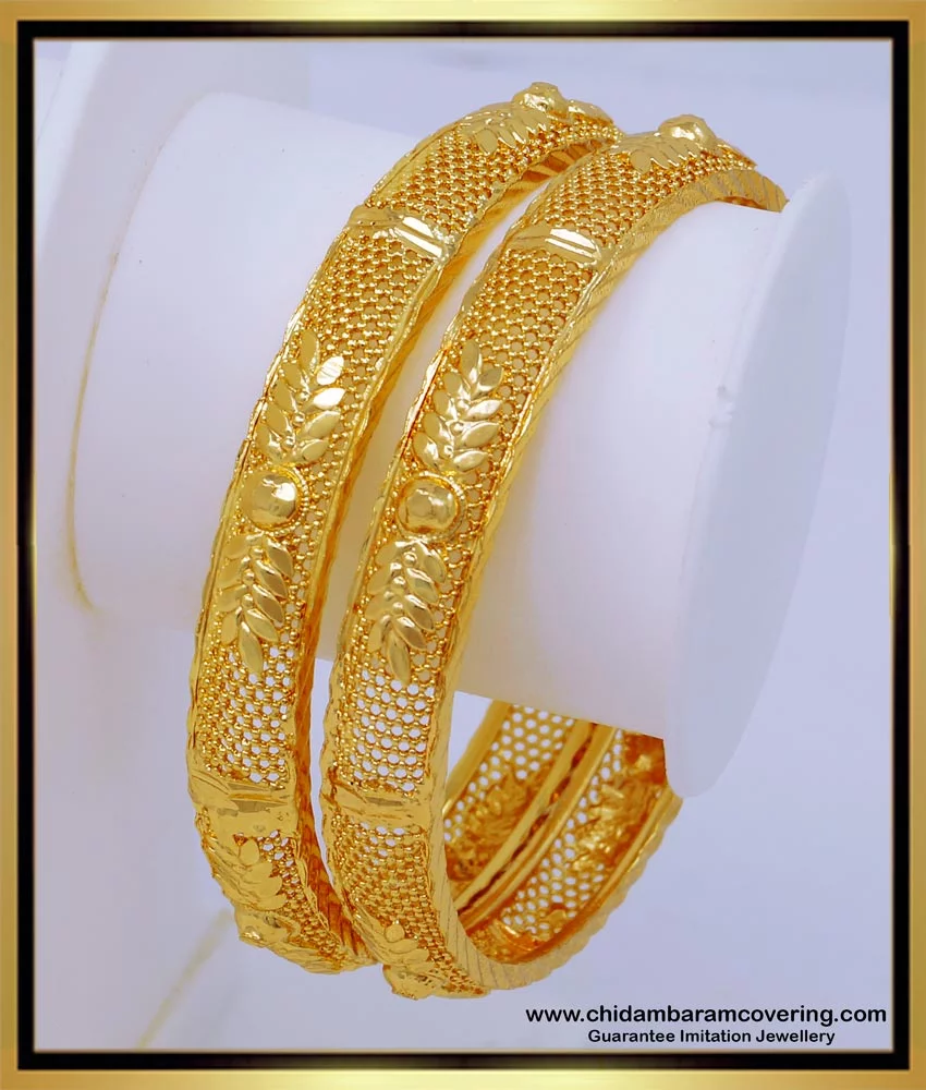 Gold bangles net deals design