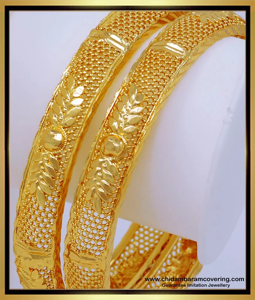 4 gram gold deals bangles