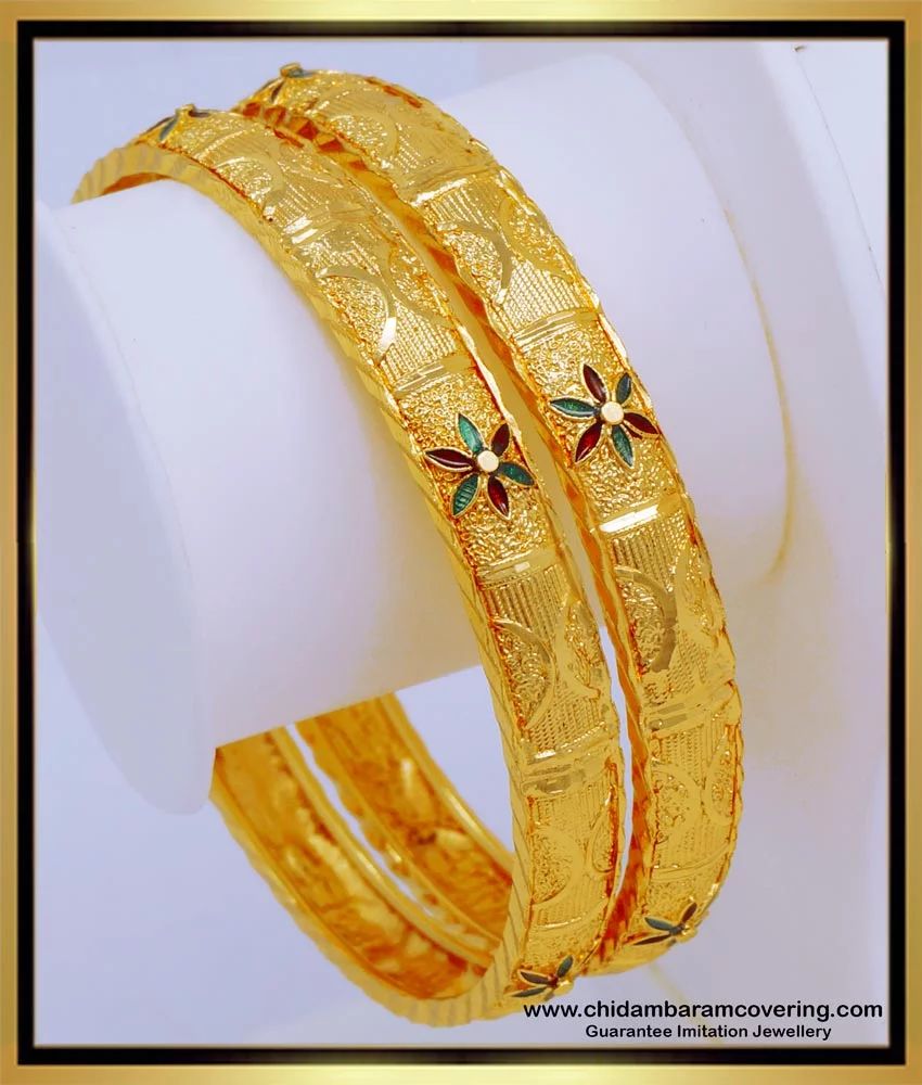 One gram gold bangles shop online