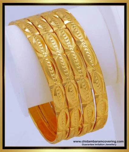 African Design 2gram Gold Plated Bangle & Ring For Women