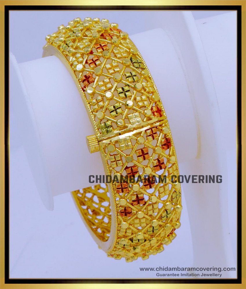 indian wedding bangles, bridal bangles, gold kada bangles for ladies, broad bangles, broad screw type gold bangles, screw bangles, broad bangles gold design