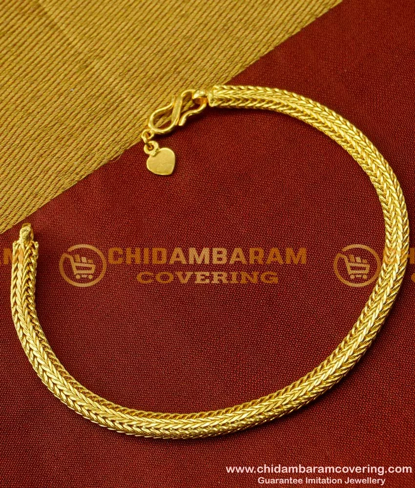 Mahi Gold and Rhodium Plated Religious Jai Mata Di Rudrakshaa Bracelet