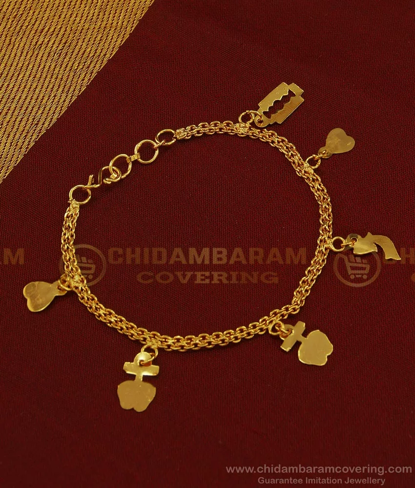 Buy Hanging Bracelet in India | Chungath Jewellery Online- Rs. 21,690.00