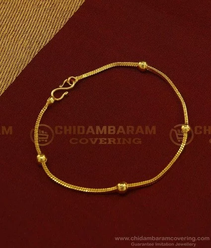 Golden Ball Bracelet  Aarav Art Jewellery