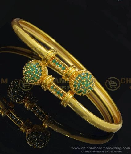 fcity.in - Premium Quality Microplated Impon Panchaloha Stone Bangles /  Allure