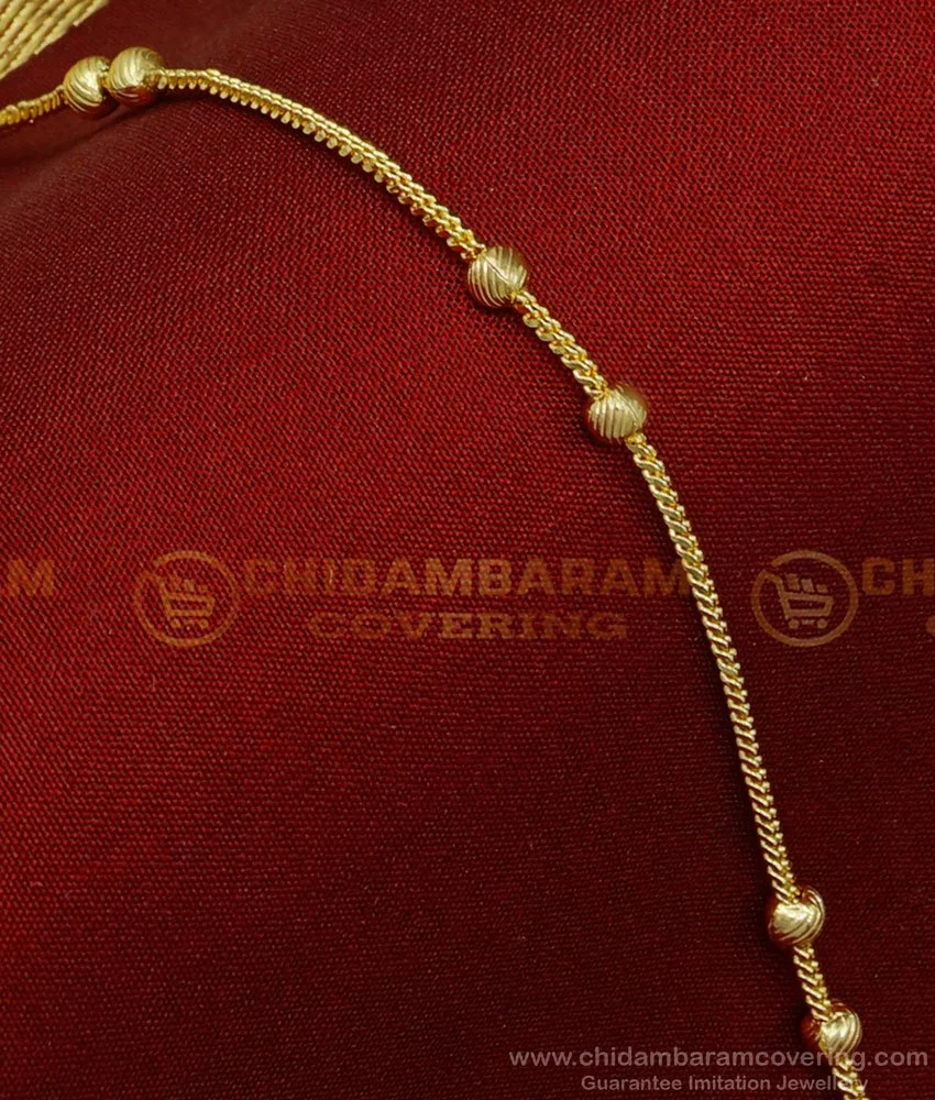 Buy 22kt Fancy Gold Ball Motif Ladies Kada 16VM6984 Online from Vaibhav  Jewellers