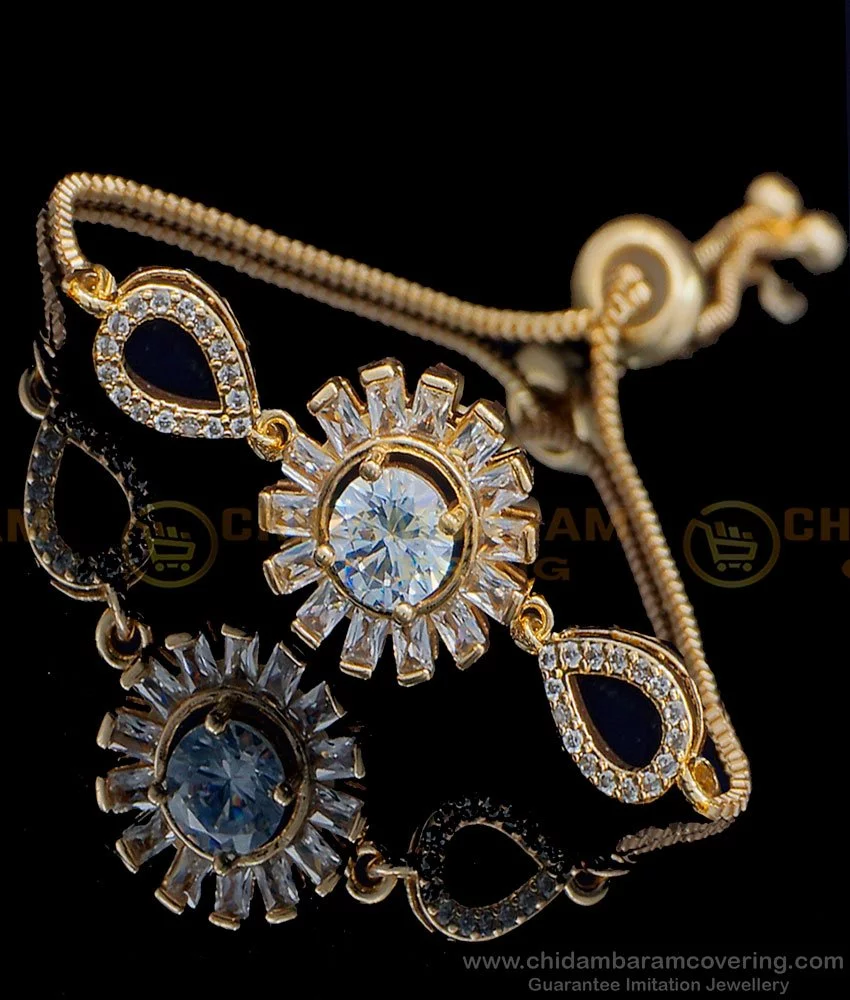 Shop One Stop Fashion Stone Gold Bracelet Party Wear Online at Best Price |  Cbazaar