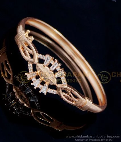 Buy Om Dotted-Pattern Gold Men's Bracelet Online - Brantashop