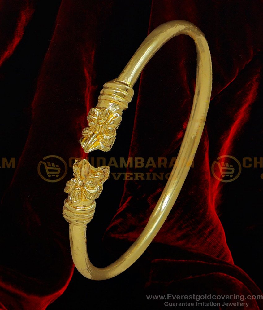 kadiyam, impon kappu, Panchaloha Kada for men, man gold kada design, kada for men gold, mens kada gold design, mens heavy kada, men's hand kada design, man kada design gold, kappu design, gold kappu designs for mens with price, impon jewellery online shopping