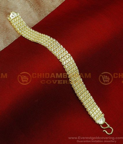 BCT562 - Wedding Wear 2 Gram Gold Plated Bracelet for Men