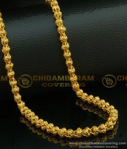 Pure gold store chains for ladies