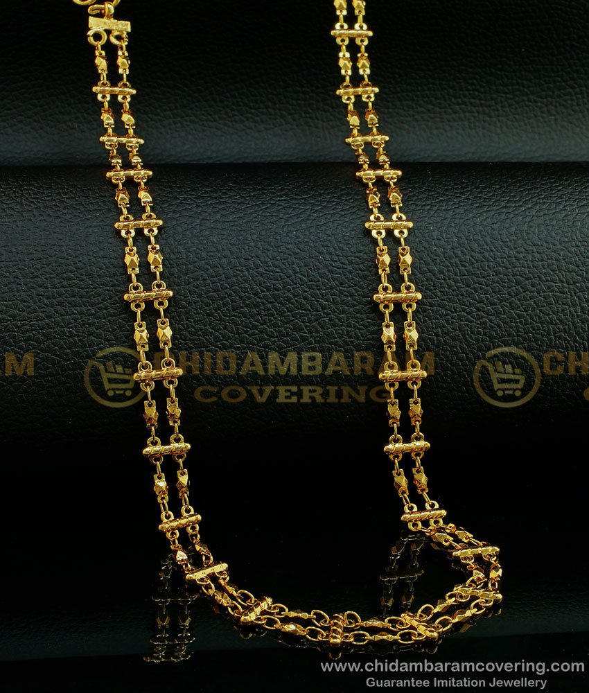 2 line chain, two line chain, women chain, 