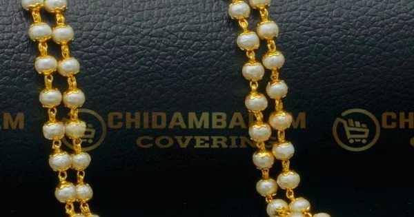 Jue - 14K Gold Pearl Bracelet (Bezel Chain Design) - Shop Minimily Bracelets  - Pinkoi