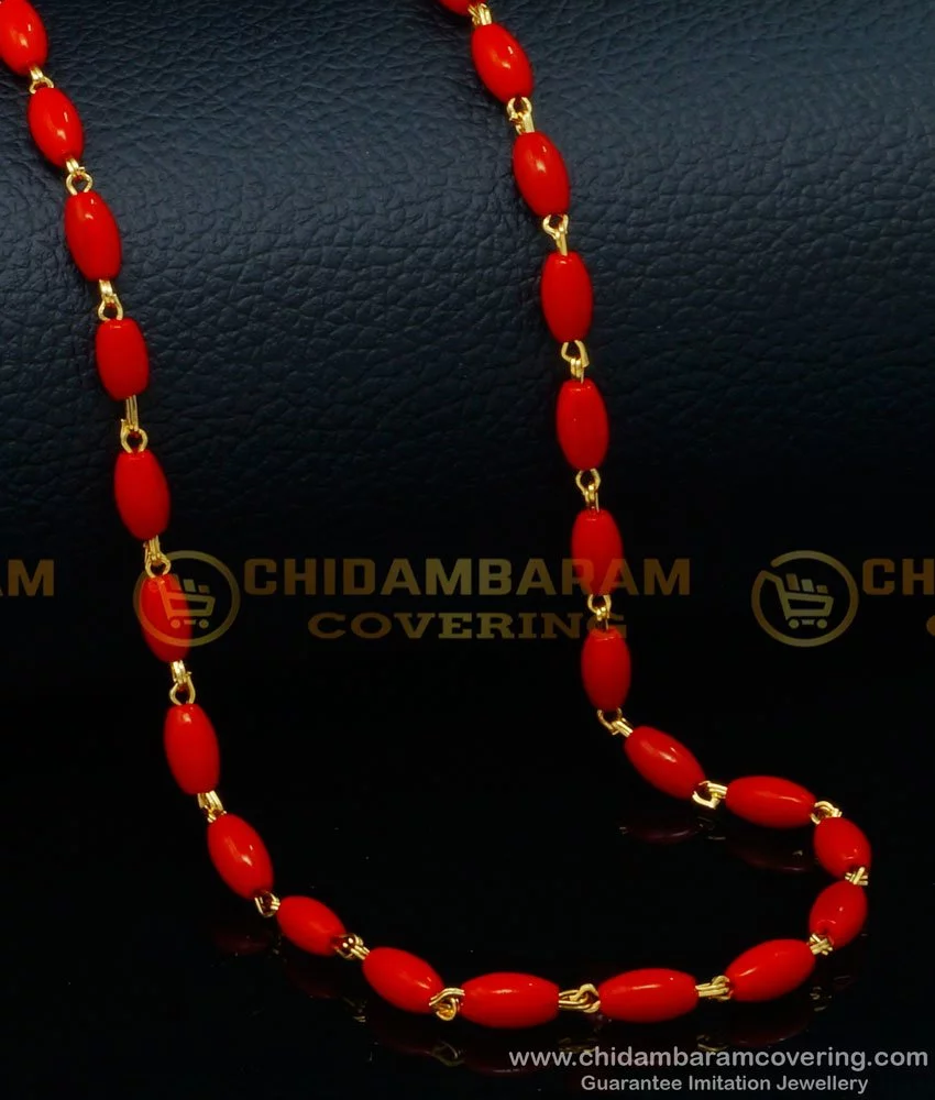 Coral long clearance chain designs