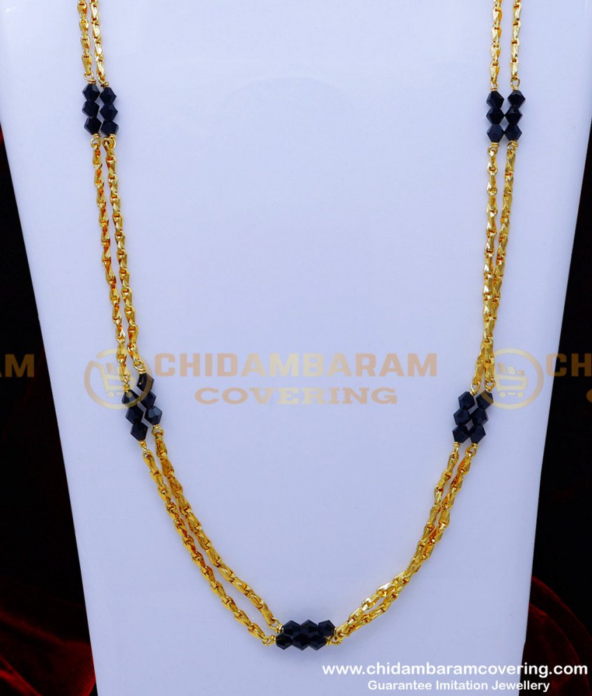 gold plated jewelry,1 gm gold plated chain, gold plated jewelry,1 gm gold plated chain, mangalsutra chain, mangalsutra, Yellow Gold Mangalsutra design, Mangalsutra design long, Mangalsutra design latest, black beads chain gold, black beads chain gold long, mangal sutra with black beads, muslims thaa