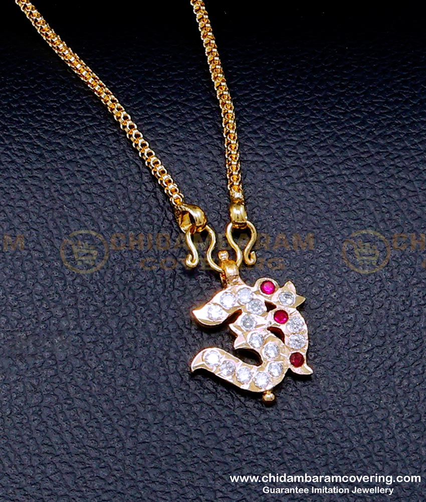 dollar chain for men, om dollar chain, om dollar, om pendant gold chain, om pendant with chain, om dollar with vel, om dollar with stone, impon dollar chain, impon pendant chain, impon chain, impon long chain