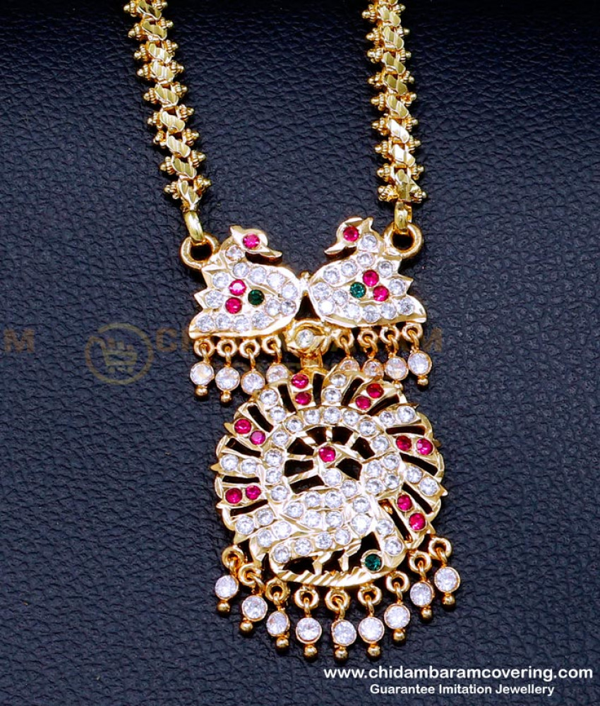 stone dollar chain designs in gold, dollar chain design, south indian dollar chain designs, gold dollar chain designs for female, pendant chain, dollar chain designs in gold, long dollar chain gold, chain pendant gold set, dollar chain, impon dollar chain, Dollar chain design gold, pendant chain des