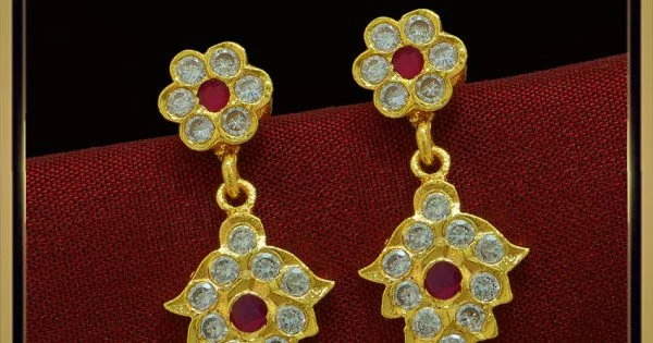 Traditional Gold Earrings Design | Buy Earrings Online