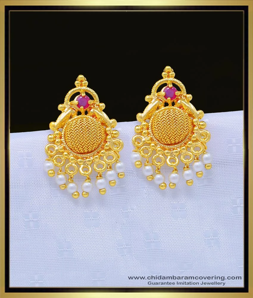 Spark of Fashion Gold Earrings