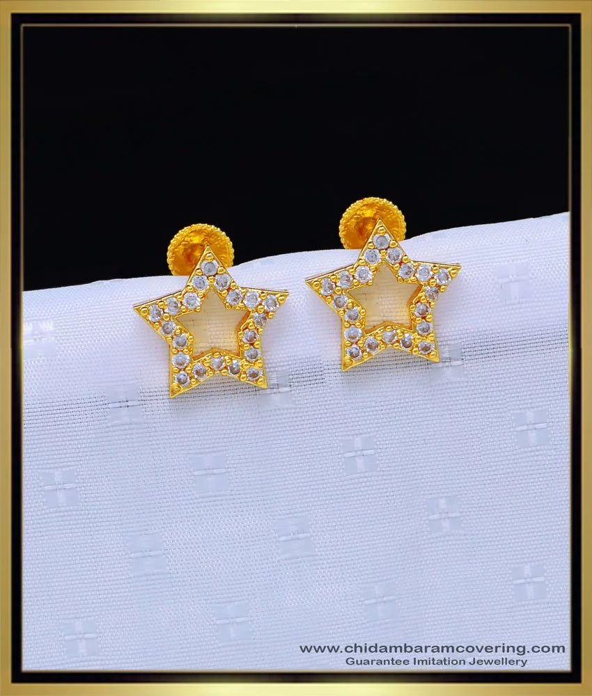 One gram deals gold plated earrings