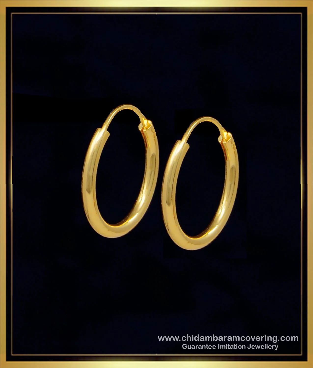 Buy VAMA FASHIONS Gold Plated Kaju Bali Hoop Ear Rings Multicolor (Unisex )  (Pack of 2) Online at Best Prices in India - JioMart.