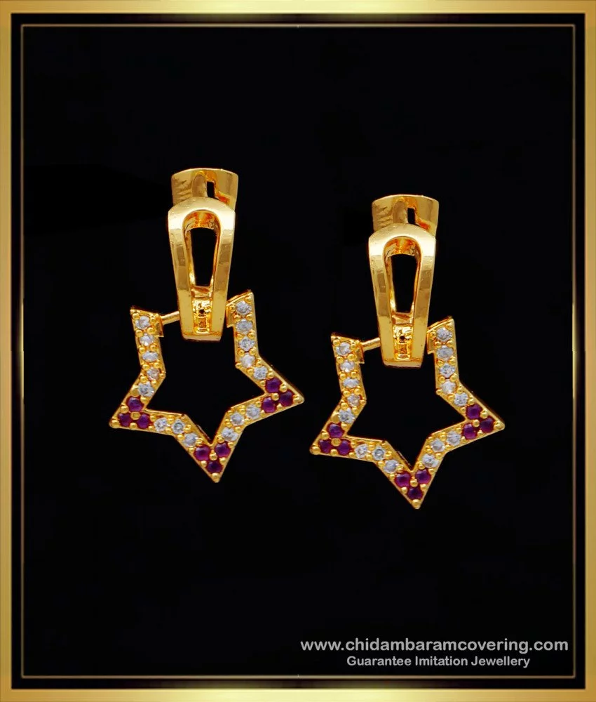 Traditional Gold Earrings Design | Buy Earrings Online