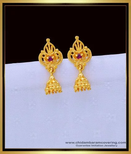 Single stone shop earrings online