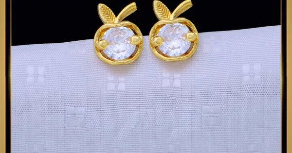 Buy Kids Gold & Diamond Earrings Online | Kisna