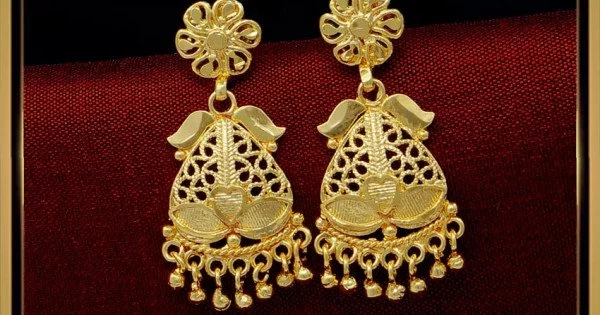 Buy New Model One Gram Gold Jhumka Earrings for Women