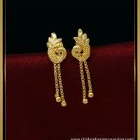 Buy Trendy Peacock Earrings Light Weight Simple Gold Earrings Designs for  Daily Use