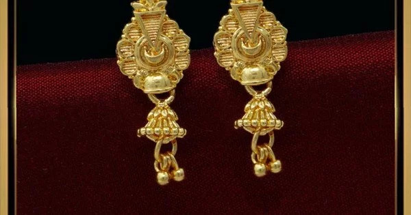 Branch (1) Italian 18 carat gold earring, weight 3.83 grams - مصاغات الأربش  للذهب بالسعودية قسم المتجر الإلكتروني
