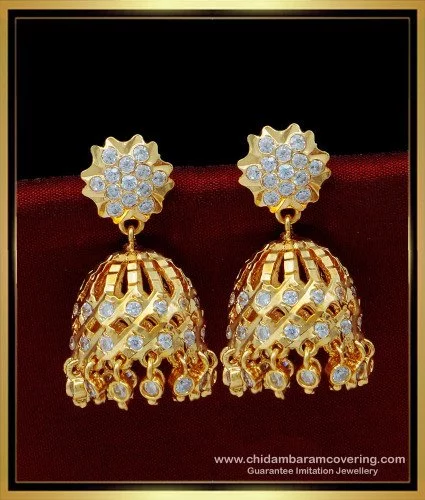 Buy White Earrings for Women by Spargz Online | Ajio.com