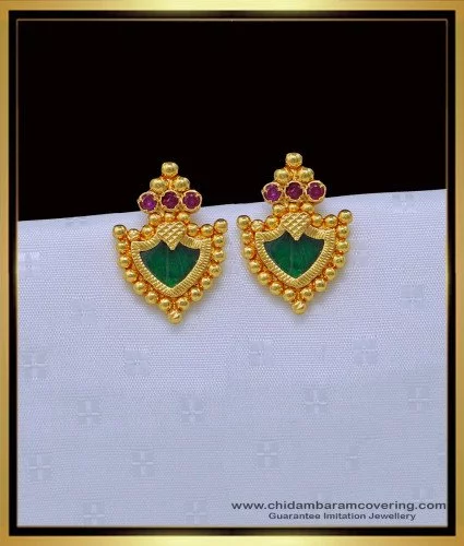 Cz earrings hot sale gold designs