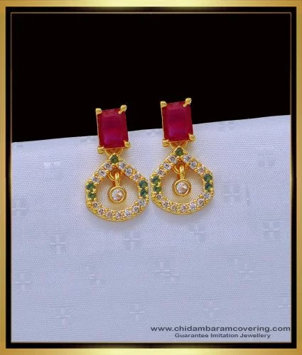 Trending Tops Gold Earrings Designs for Daily Use | Gold earrings designs,  Designer earrings, Gold earrings