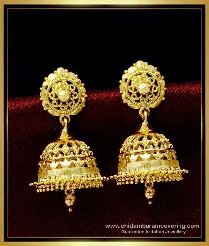 Latest earrings designs sales in gold 2018