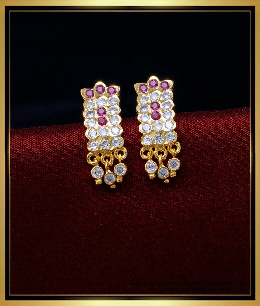 Fancy Brass ONE GRAM GOLD EARRING FOR GIRLS & WOMENS at Rs 350/pair in  Mumbai