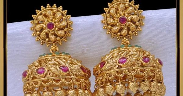 Gold buttalu earrings designs under 10 grams🌹🌸 - YouTube