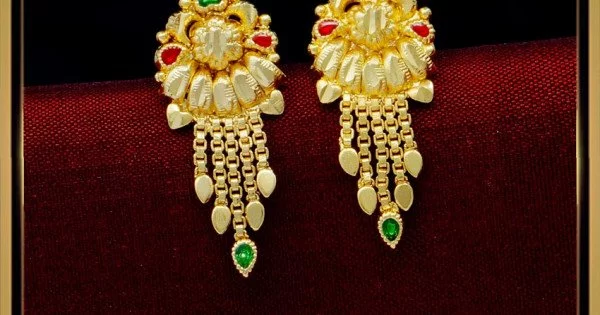 BorderFall  Two pairs of gold earrings Tamil Nadu 19th  Facebook