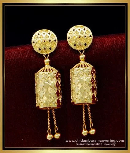 Lakshmi Earring Designs | Latest Designs • South India Jewels