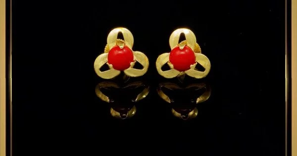 Golden White Rubber Push Earring Stoppers at Rs 149.00