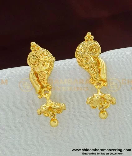 Turkish earrings | Gold jewellery design necklaces, Gold jewelry fashion,  Gold earrings designs