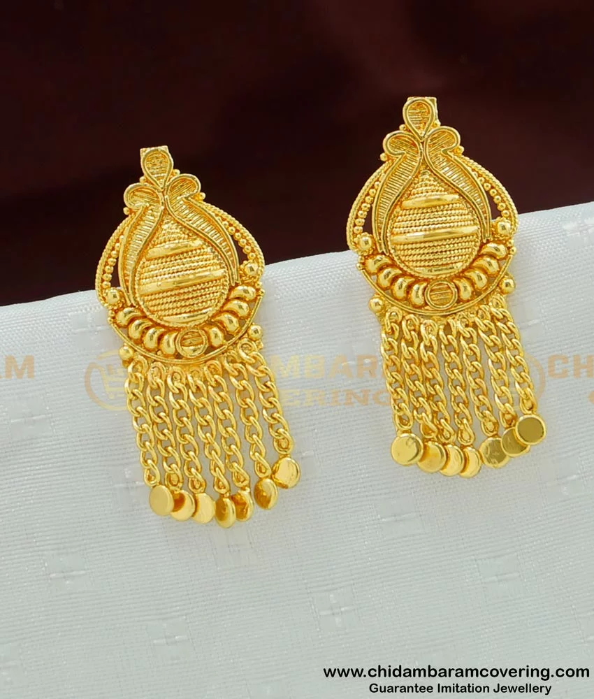 Ear wear jewellery on sale gold