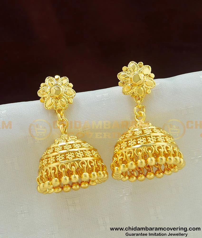 Jewellery new jhumka design shop gold