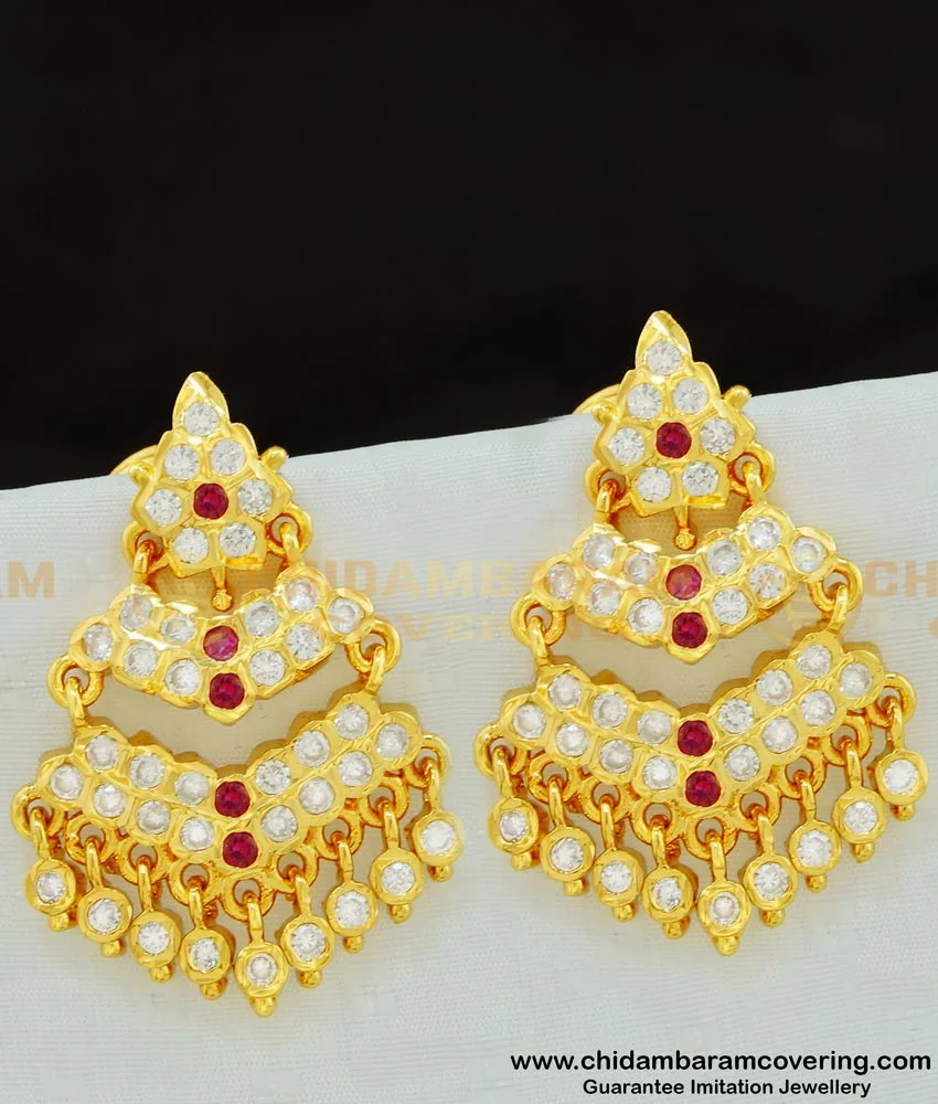 Pakistani Big Size Jhomka Earrings With Pearl Sahara /tika Included | eBay