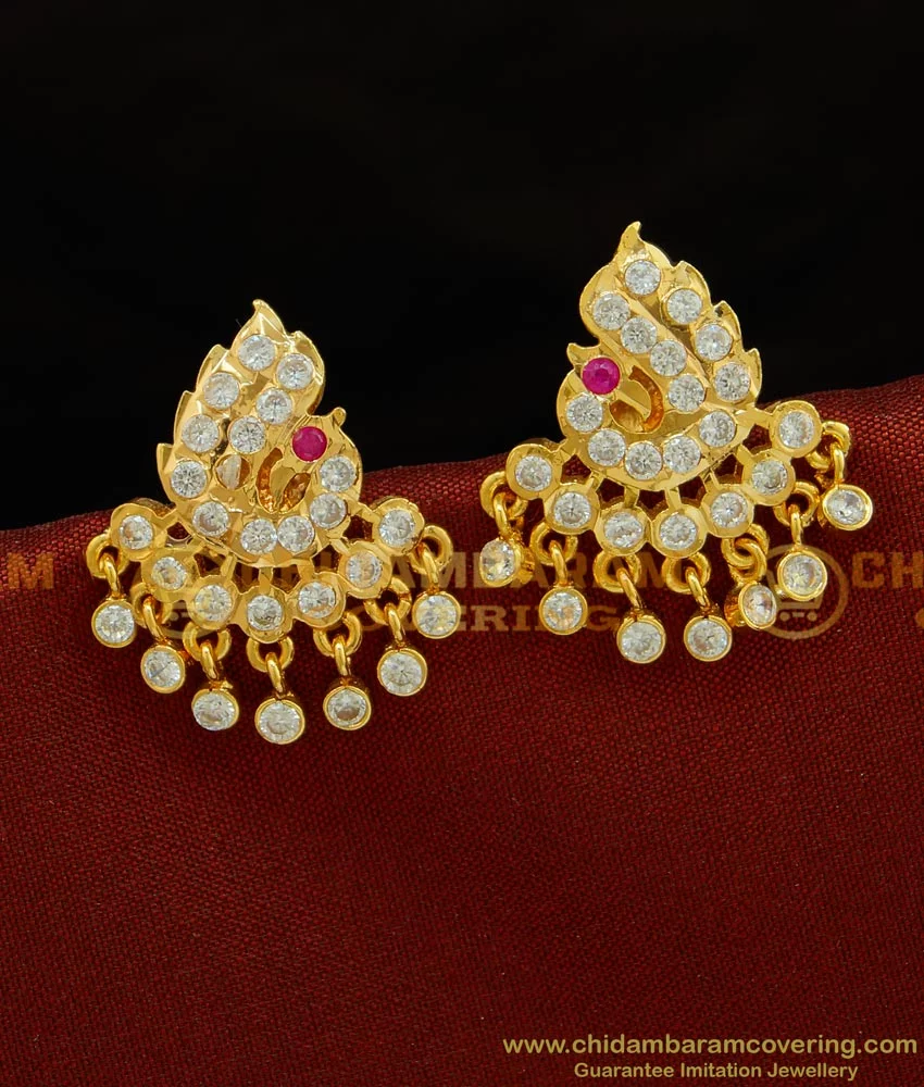 Flipkart.com - Buy SM FASHION Traditional Latest Elegant Peacock Design  Earrings Set, Multicolor Set Earring for Women, Girl Alloy Jhumki Earring  Online at Best Prices in India