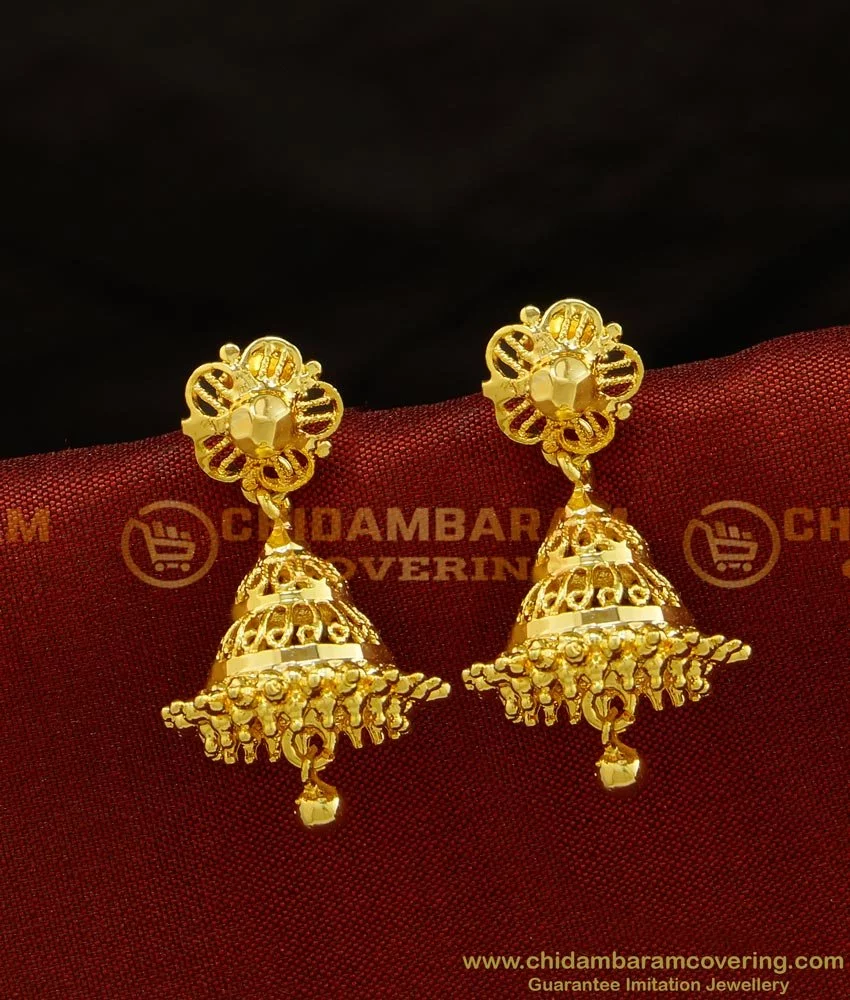 New deals gold jhumka